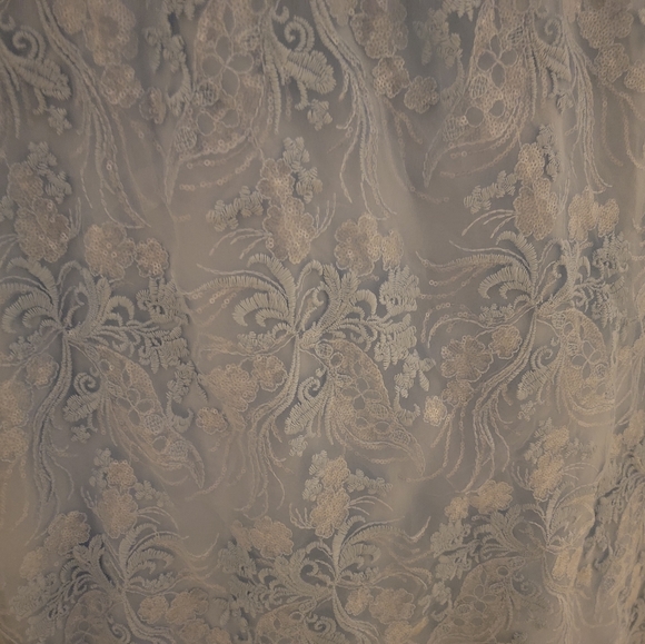 Beautiful Light Blue New Quinceañera Dress Fits Size S-M - Picture 11 of 15